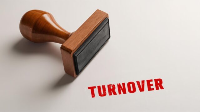 Turnover Rubber Stamp Photo